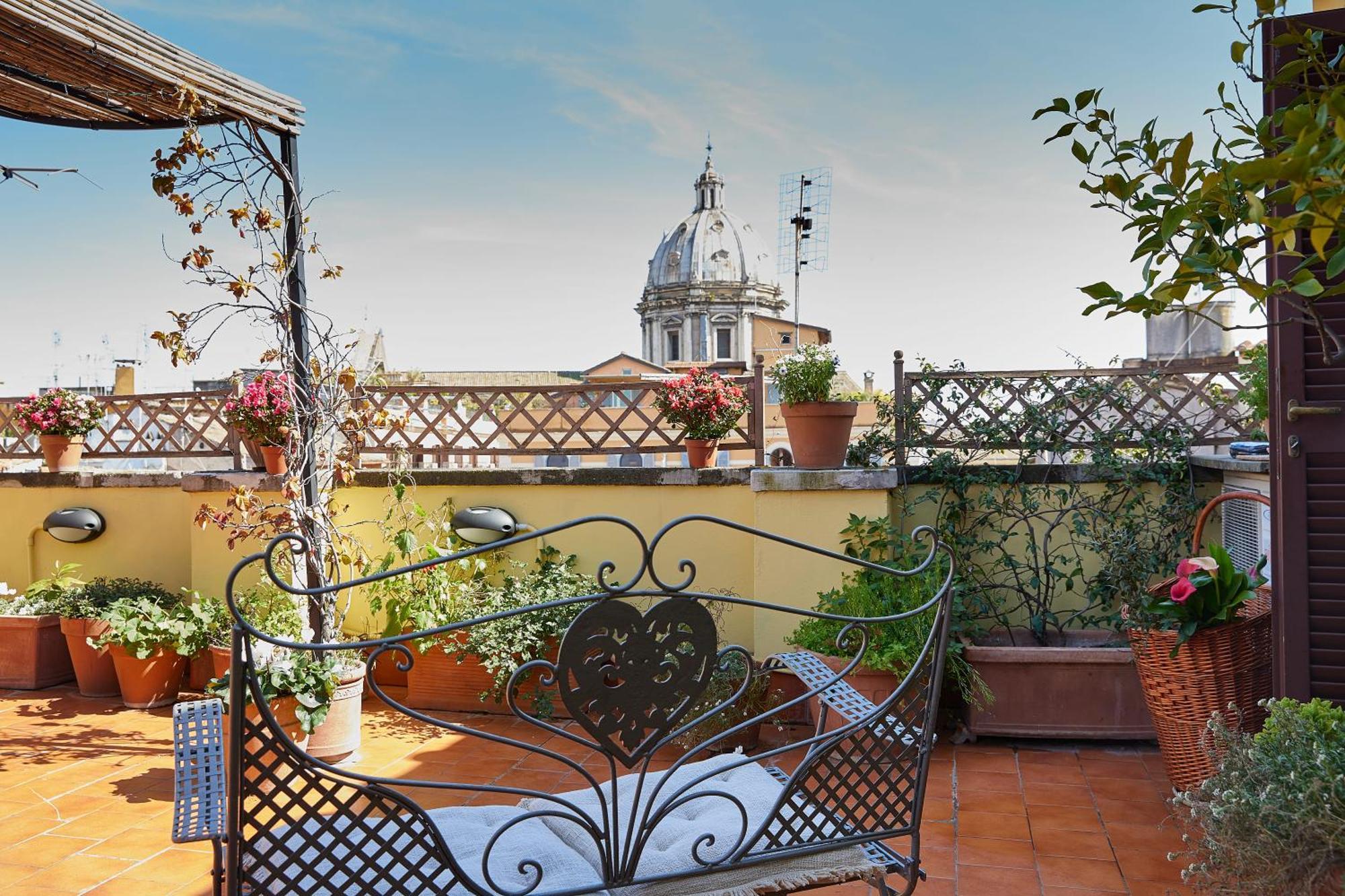 Trasteverehome - Attic Terrace Center Of Rome Baroque Экстерьер фото