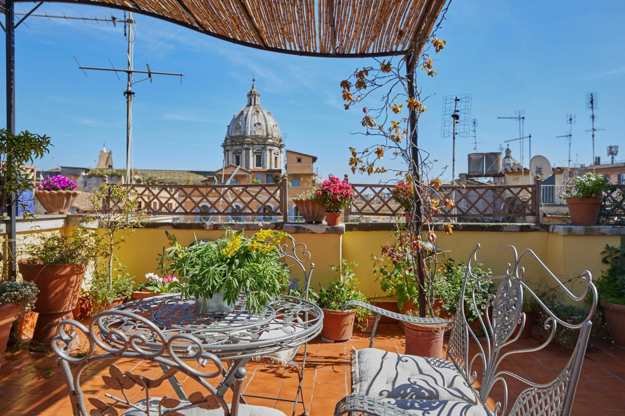 Trasteverehome - Attic Terrace Center Of Rome Baroque Экстерьер фото