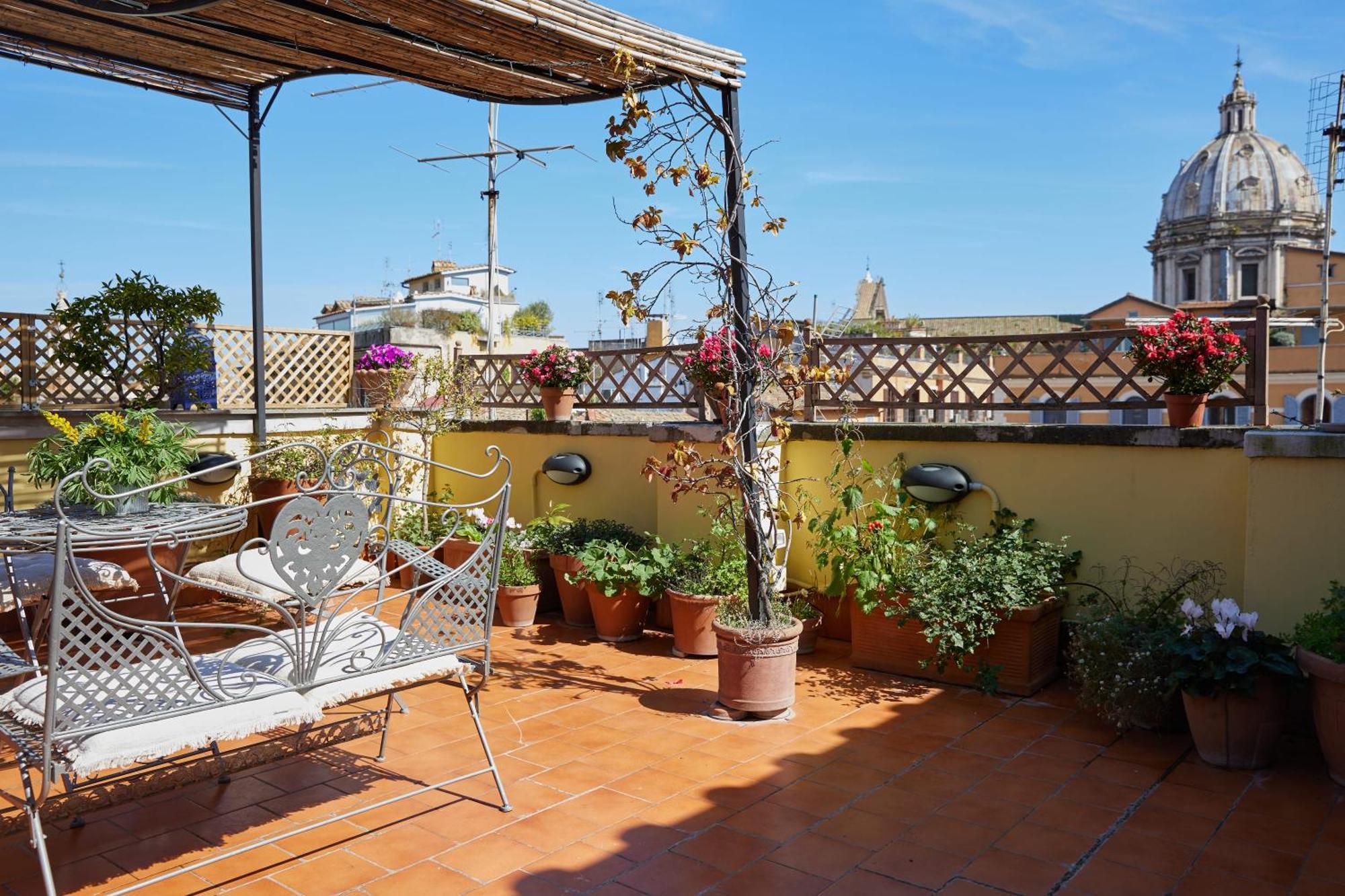 Trasteverehome - Attic Terrace Center Of Rome Baroque Экстерьер фото